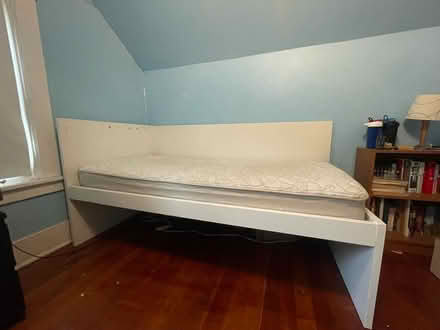 Photo of free Kids twin sized bed and mattress (Wallingford) #1