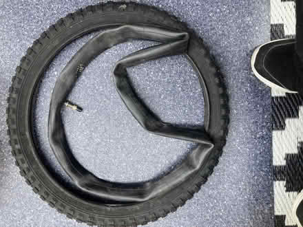 Photo of free Bicycle tyre with inner tube (Aldershot GU12) #2