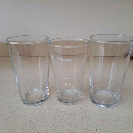 Photo of free 3 pint glasses (Bowerham LA1) #1