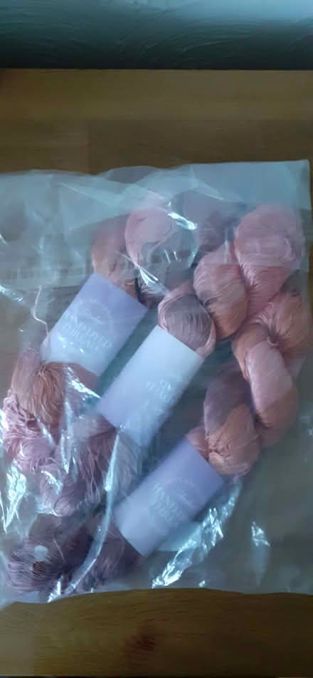 Photo of free Hand dyed thread yarn 300g (Enfield EN2) #1