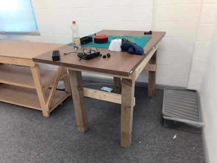 Photo of free Tall work bench (Deeside Industrial Estate CH5) #1