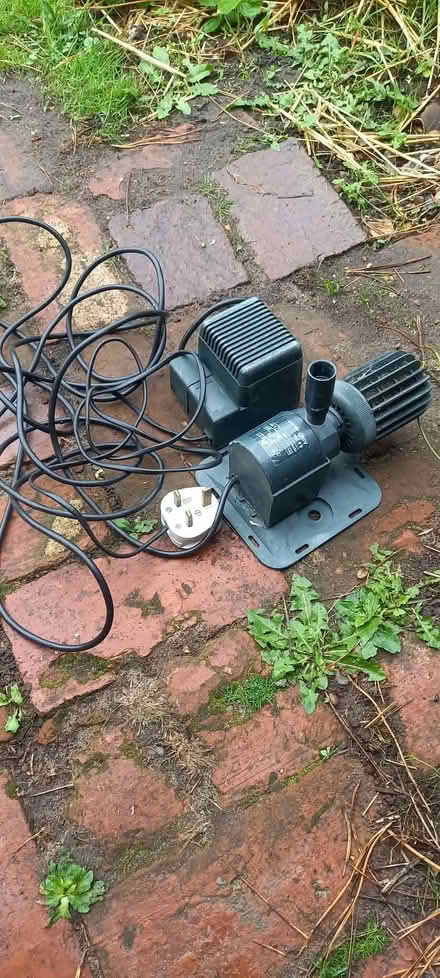 Photo of free Pond pump (East Runton NR27) #1