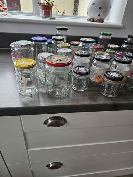 Photo of free Around 60 Clean Glass Jars with lid (Castlepoint BH8) #2