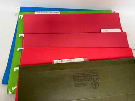 Photo of free Hanging file folders & file pockets (1075 Valencia Avenue) #2