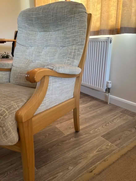 Photo of free High back arm chair (Ifton Heath SY11) #4