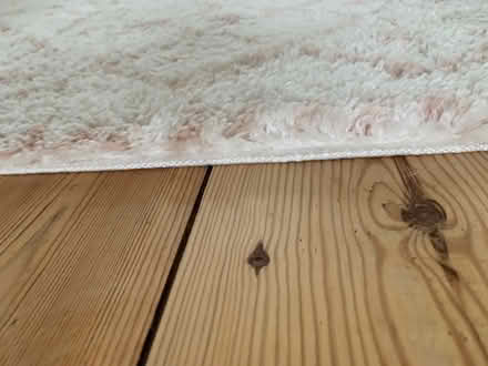 Photo of free Large Rug White and Pink (PO7) #3