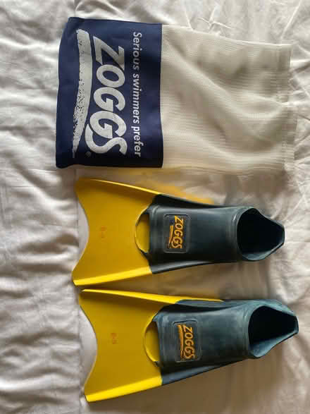 Photo of free Pair of Zoggs swimming flippers / fins (Hayling Island PO11) #1