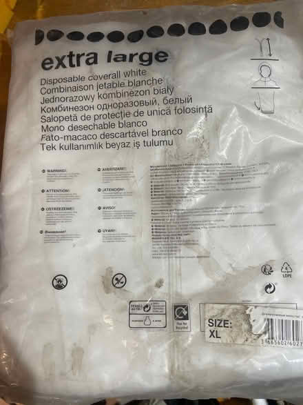 Photo of free Disposable Coveralls (Greystones S11) #1