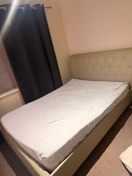 Photo of free Double Bed Frame + Mattress (Redhill) #2