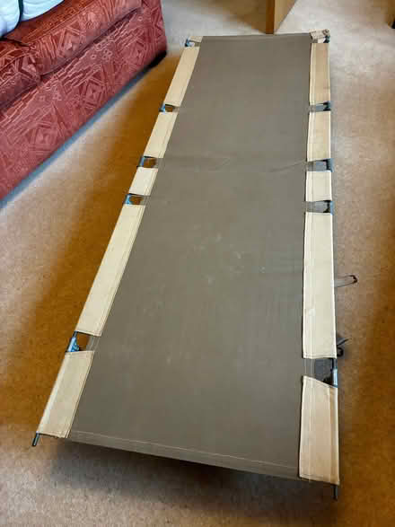 Photo of free Fold up camp bed (North Watford WD24) #1