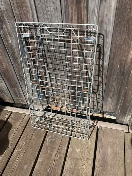 Photo of free Folding metal rack/shelf (Harrow HA2) #2