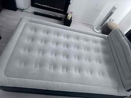 Photo of free Double air bed (Petersfield GU32) #2