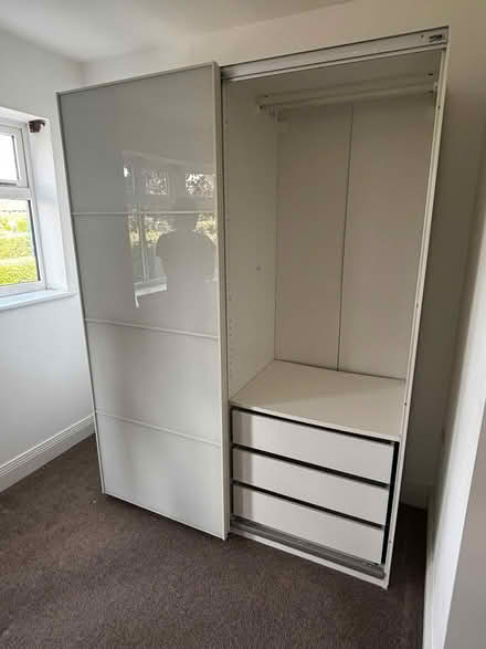 Photo of free Ikea pax sliding door wardrobe (Bedford Rd SG5) #2