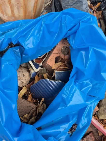 Photo of free Rubble and broken pots (Hollinswood TF3) #1