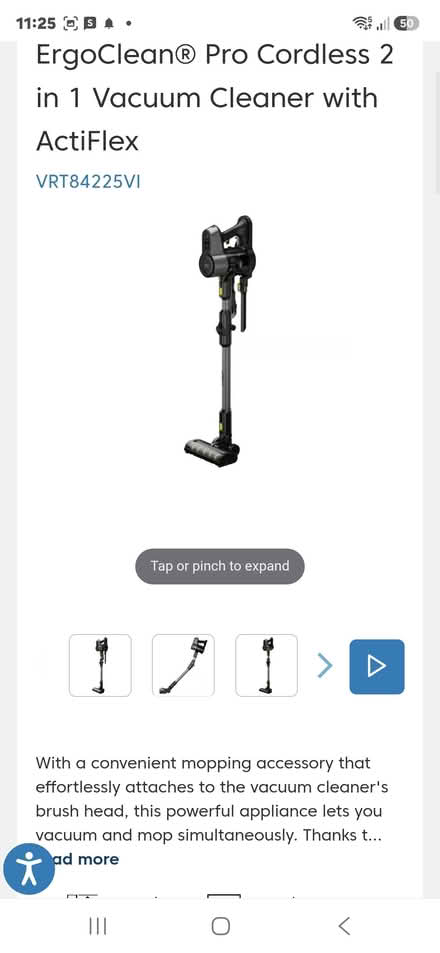 Photo of free Cordless vacuum (Hayling Island) #1
