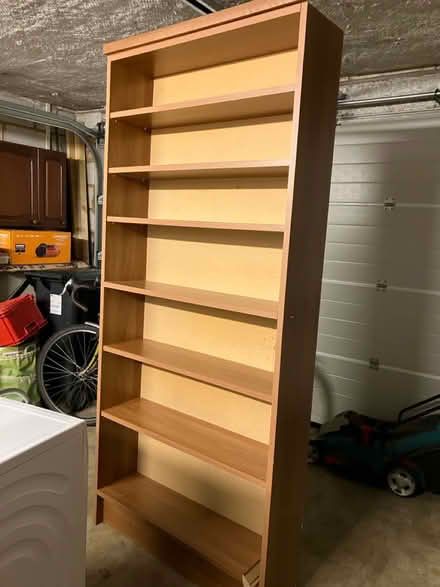 Photo of free Large wooden bookshelf (SN6) #1