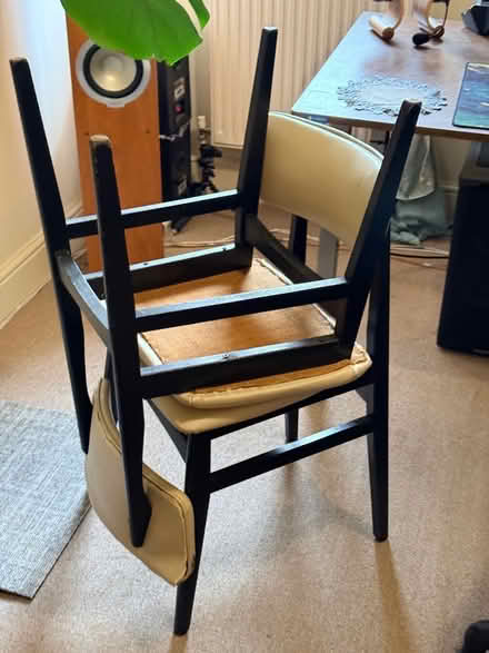 Photo of free 4x Mid century style dining chairs (North Camp GU14) #3