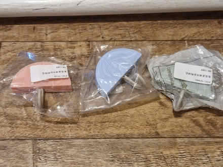Photo of free 3 adhesive umbrella shape hooks (WD23 Bushey) #2