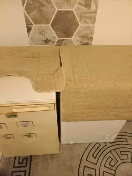 Photo of free Toilet and bathroom mat like new (South ockendon RM15) #1