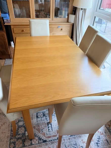 Photo of free Dinning table & chairs (Hatfield AL95HQ) #3