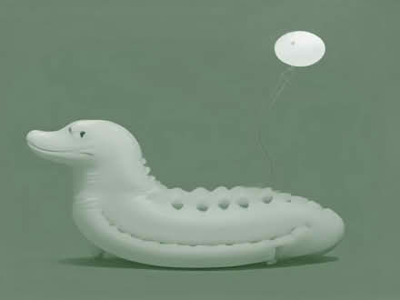 Photo of free Inflatable Crocodile shape floater (Chester, CH4) #1