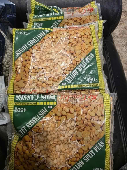 Photo of free Yellow split peas (Churchil Meadows & Thomas st) #1