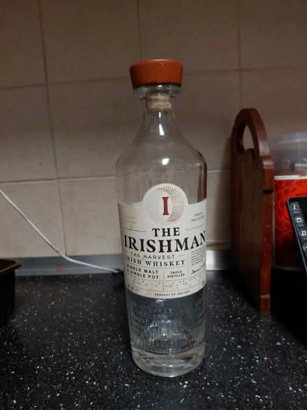 Photo of free Irish whisky bottle (empty) (Stoke Heath CV6) #1