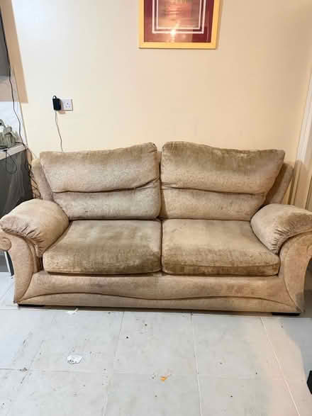 Photo of free Soft 3 seater sofa (Dy1 1uh) #2