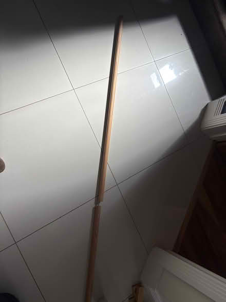 Photo of free Wooden curtain pole with fixings (Bedford Rd SG5) #3