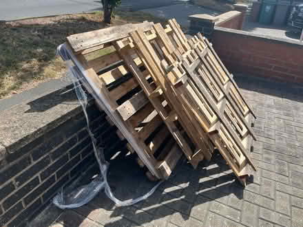 Photo of free 4x strong pallets (Kenton HA3) #1