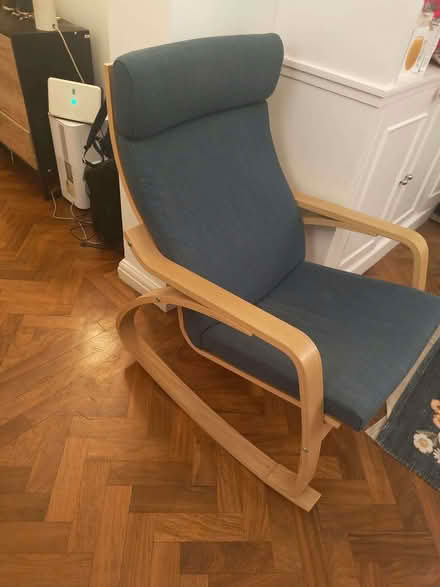 Photo of free Wooden rocking chair (Hyde Park Estate W2) #1