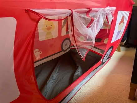 Photo of free Kids play tent - red bus (Brixton) #2