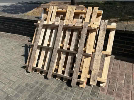Photo of free 4x strong pallets (Kenton HA3) #2