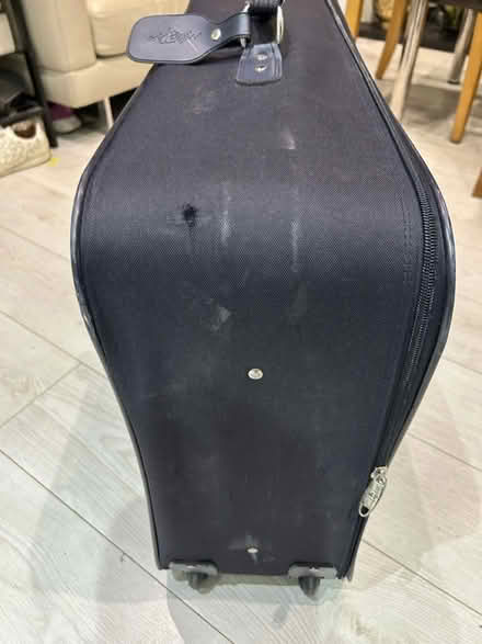 Photo of free Medium Hard Canvas Suitcase (Burnage, M19) #3