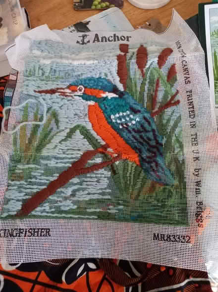 Photo of free Cross stitch partially made (Downhead Park MK15) #1