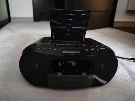 Photo of free Cassette and CD player (Staines-upon-Thames TW18) #1