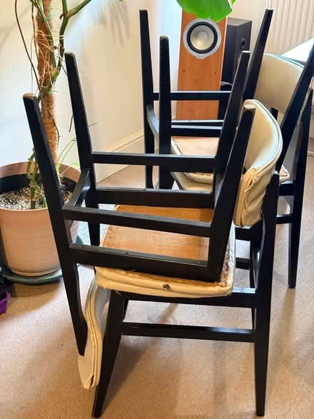 Photo of free 4x Mid century style dining chairs (North Camp GU14) #4