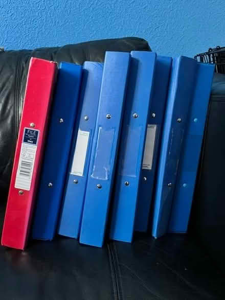 Photo of free Narrow Lever Arch Files (Ballynafoy BT6) #2