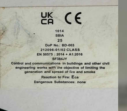 Photo of free Cat6 Ethernet Cable ~41m left (Se12) #4