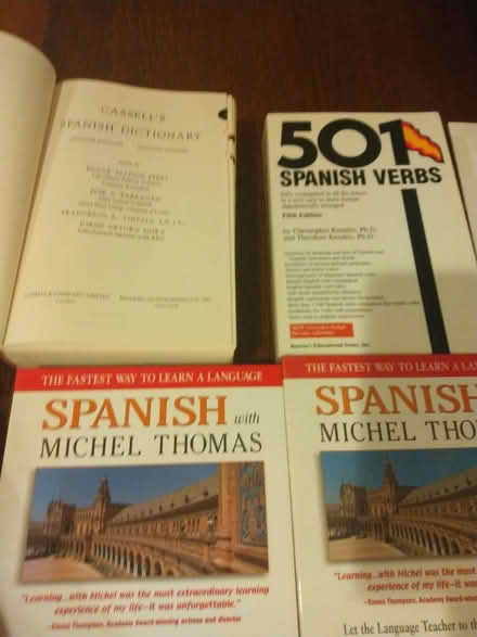 Photo of free Spanish language learning items (Hill East DC) #2