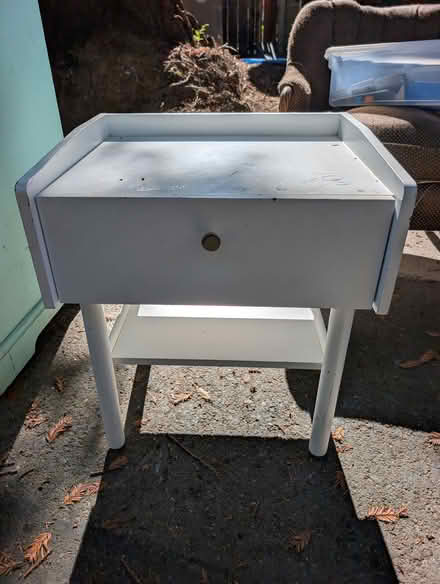 Photo of free Cute wooden cabinet with drawer (Foothill Boulevard Cupertino) #1