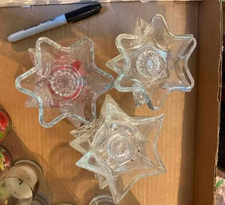 Photo of free Glass candleholders (Ravenna) #2