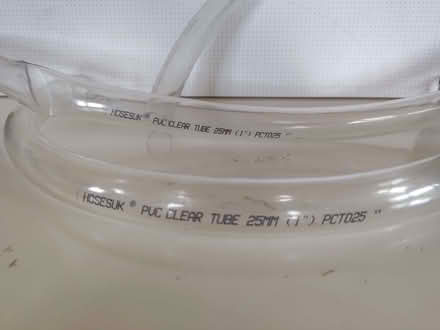 Photo of free Fuel hose - PVC clear 1" dia (Bradford on Avon BA15) #1