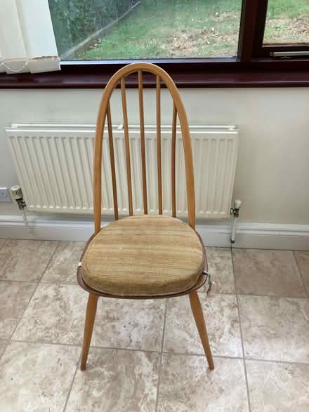Photo of free Vintage 4 seat pads for dining chairs (Weston Park BA1) #1