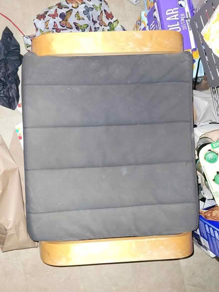 Photo of free black footstool (near lowell general maincampus) #1