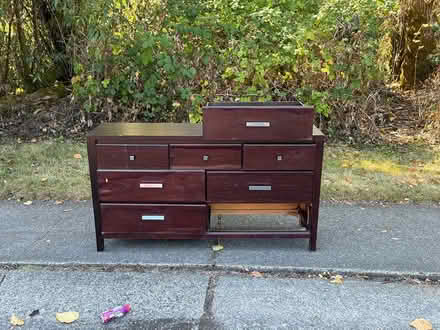 Photo of free 7-drawer dresser (16805 135th Pl SE 98058) #1