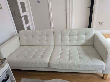 Photo of free Leather Sofa (Buckhurst Hill IG9) #1