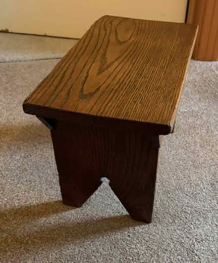 Photo of free Small Oak Stool (Eastbourne BN20) #2
