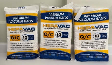 Photo of free 30 new cloth canister vacuum bags (1075 Valencia Avenue) #1