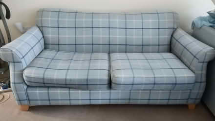 Photo of free NEXT check two seater sofa (Berryfields HP18) #1